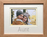 Light brown landscape Aunt Picture Frame