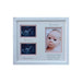 Personalised Girl 1st and 2nd Scan Double Picture Frame 12 x 10 White