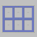 20 x 24 Dog Multi-Aperture Mount (CB)