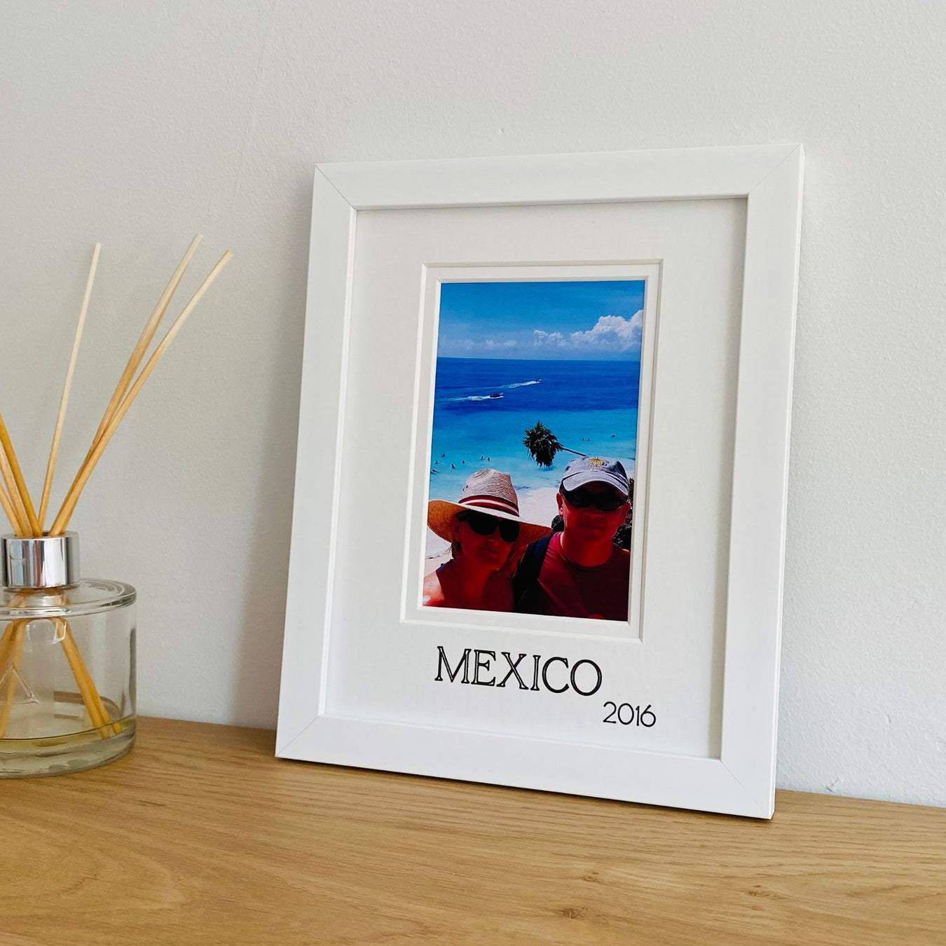 Personalised Holiday Travel Picture Frame