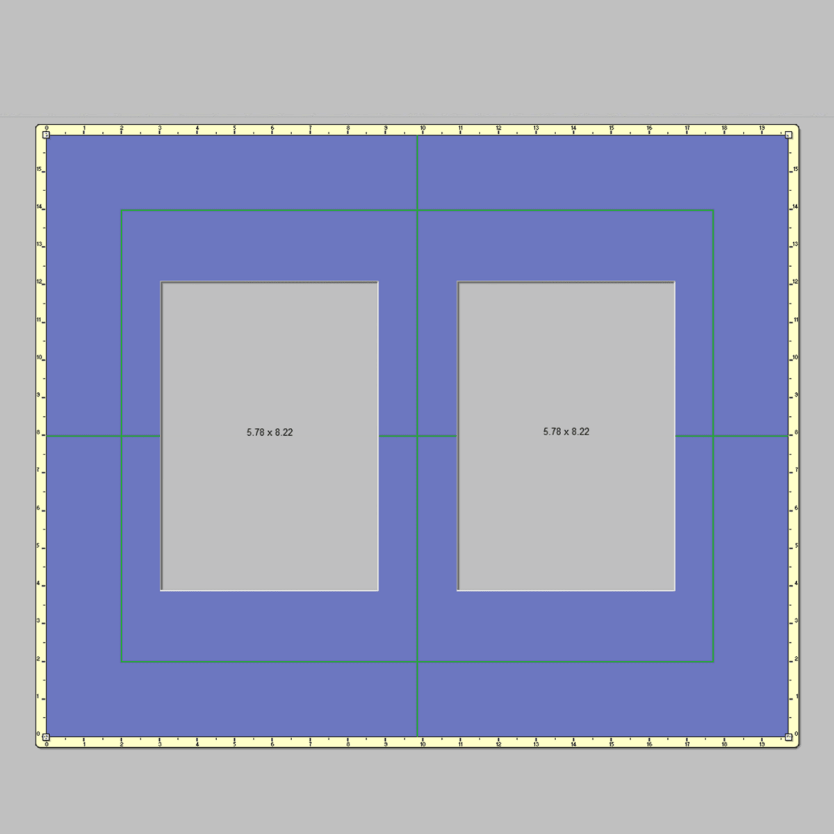 Custom picture mount - Azana