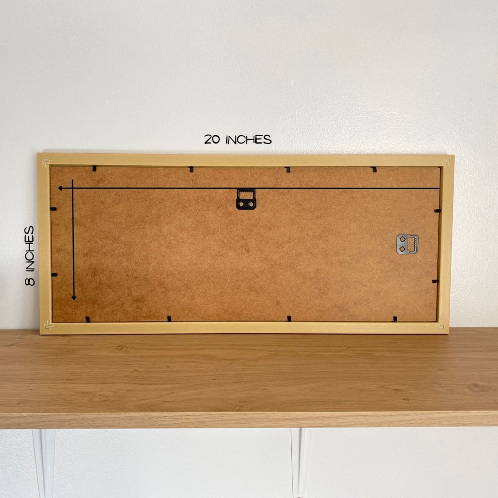 Back of brown frame - Azana Photo Frames