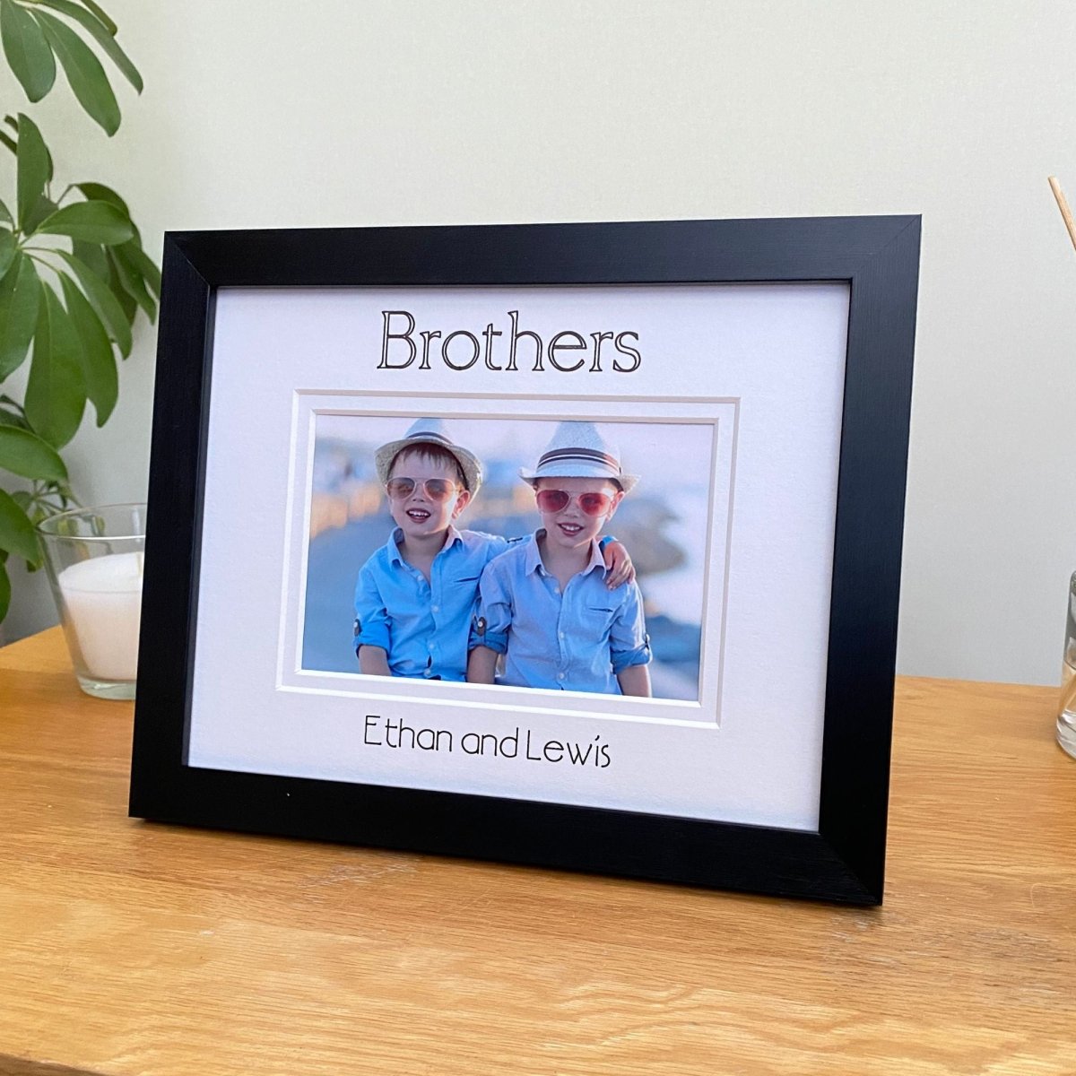 Personalised Brothers Picture Frame