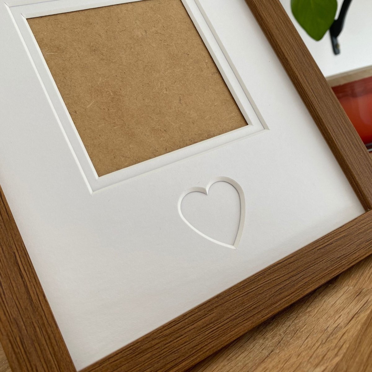 Personalised Pet Picture Frame, Dark Brown