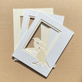 Robin Picture Double Mount, Portrait Photo 6 x 4