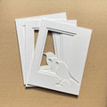 Robin Picture Double Mount, Portrait Photo 6 x 4