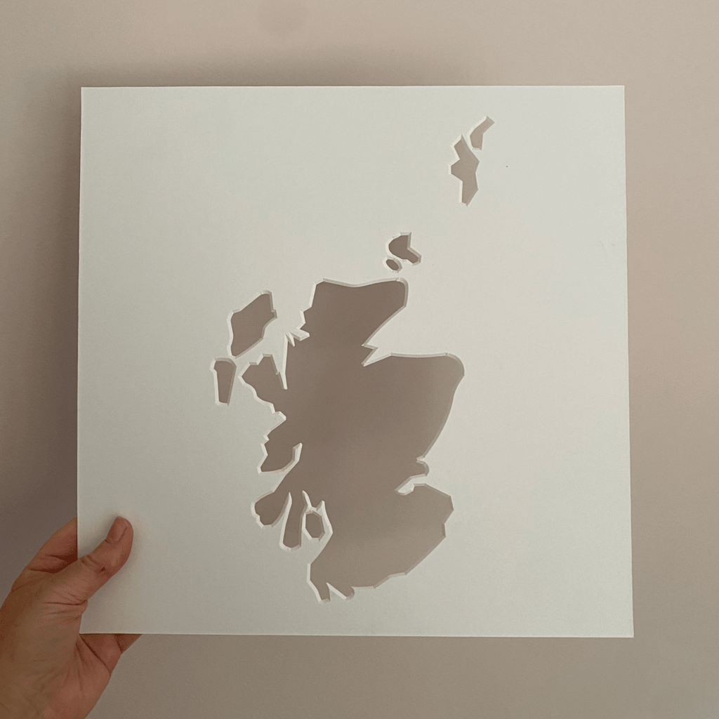 Scotland Map Mount (LN)