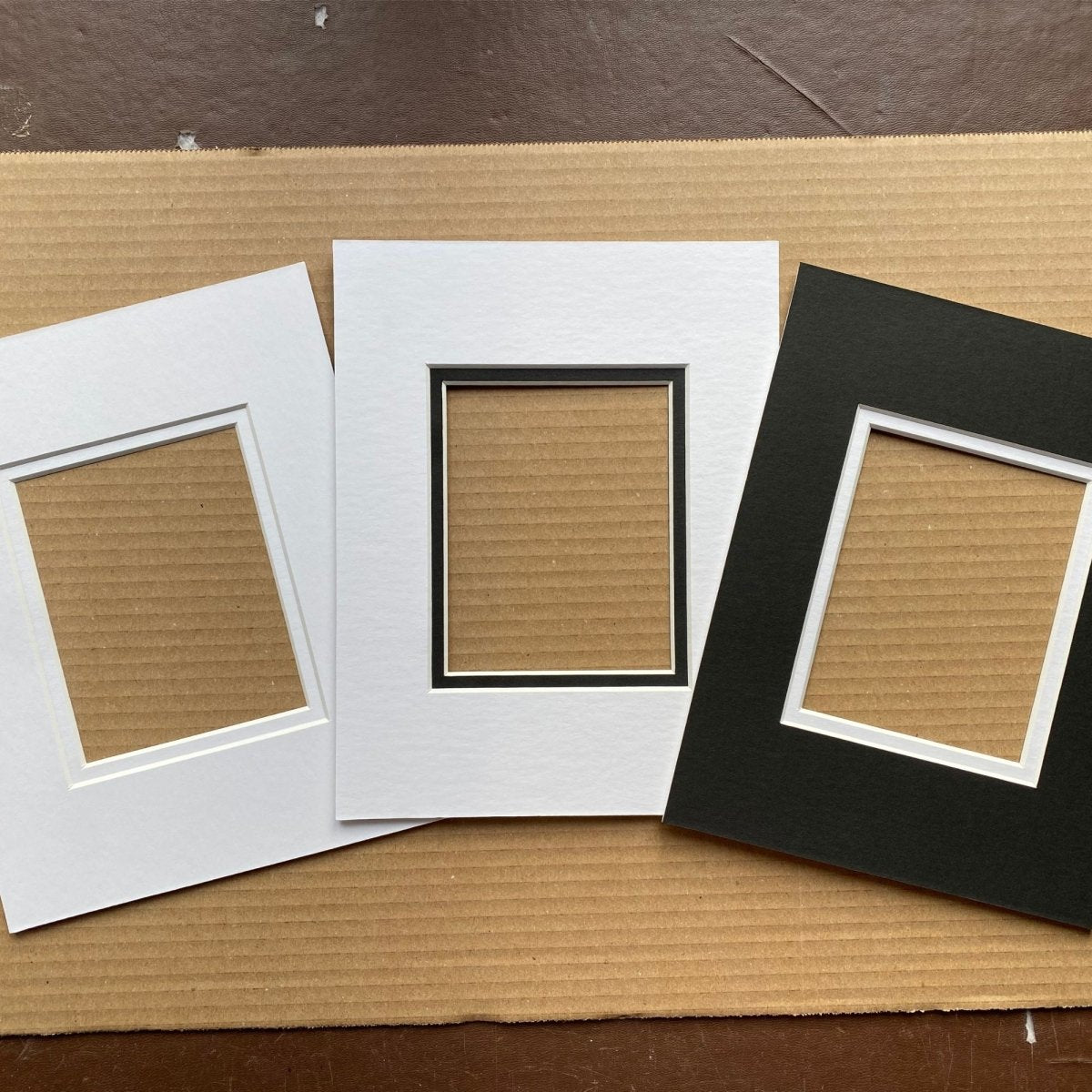 16x12 Double Mount - 3 Apertures