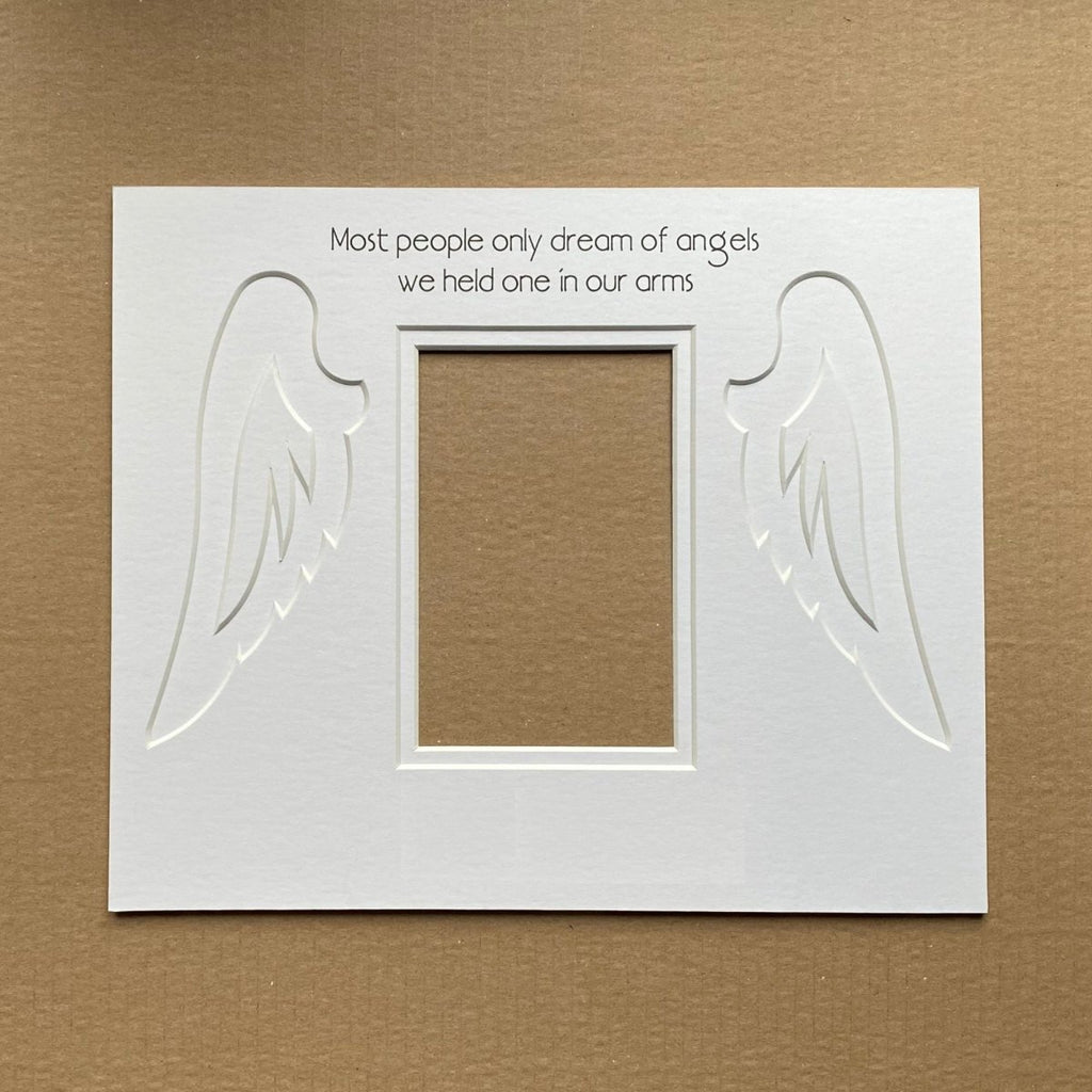 Unframed - Angel Wings Picture Mount