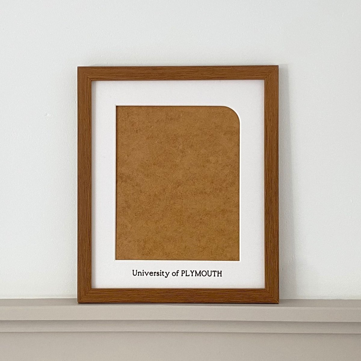 University Picture Frame, Large Aperture Size 8x6, 9x7