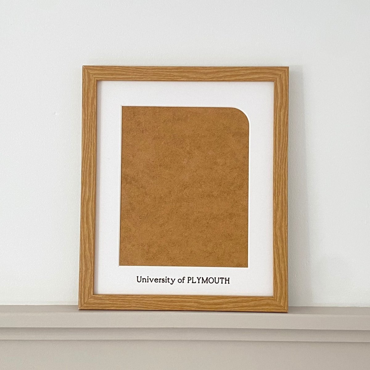 University Picture Frame, Large Aperture Size 8x6, 9x7