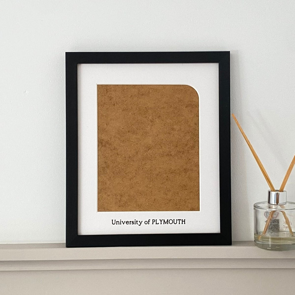 University Picture Frame, Large Aperture Size 8x6, 9x7