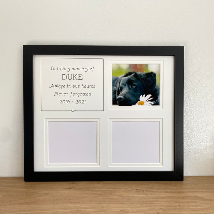 In Loving Memory Pet Personalised Frame Azana Photo Frames