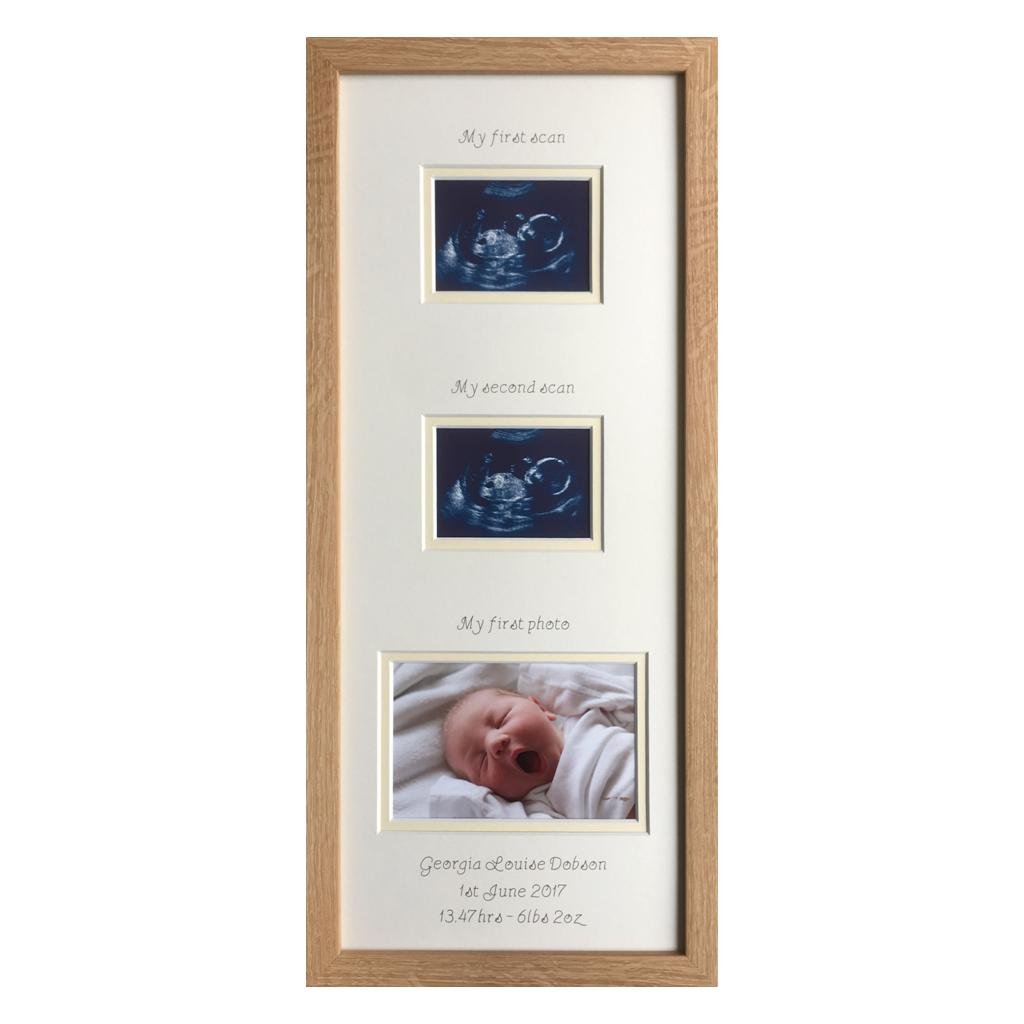 2 Scan frame, light brown - Azana Photo Frames