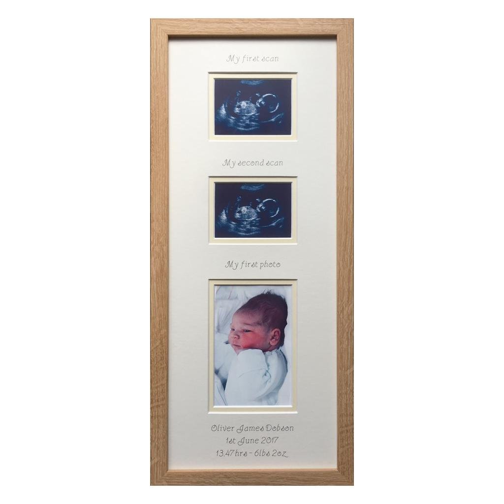 2 Scan photo frame, light brown - Azana Photo Frames