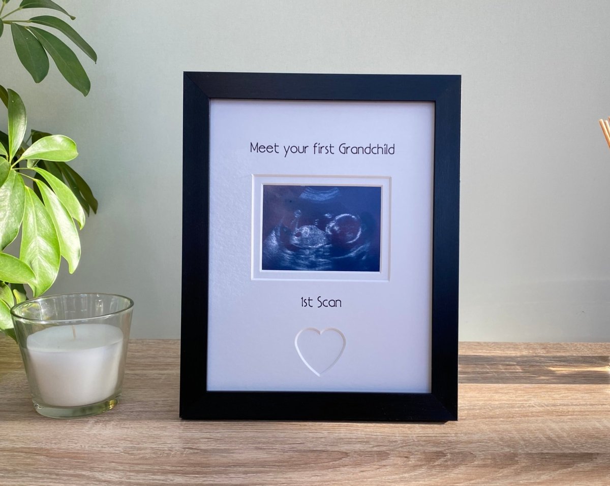 Baby Scan Reveal Picture Frame for Grandparents to Be - Azana Photo Frames
