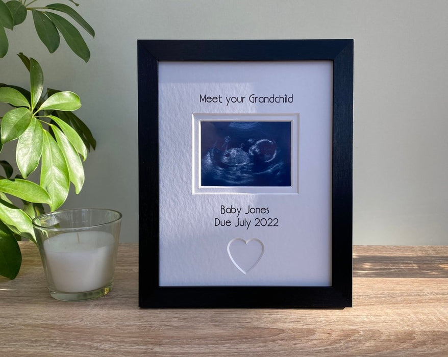 Baby Scan Reveal Picture Frame for Grandparents to Be - Azana Photo Frames