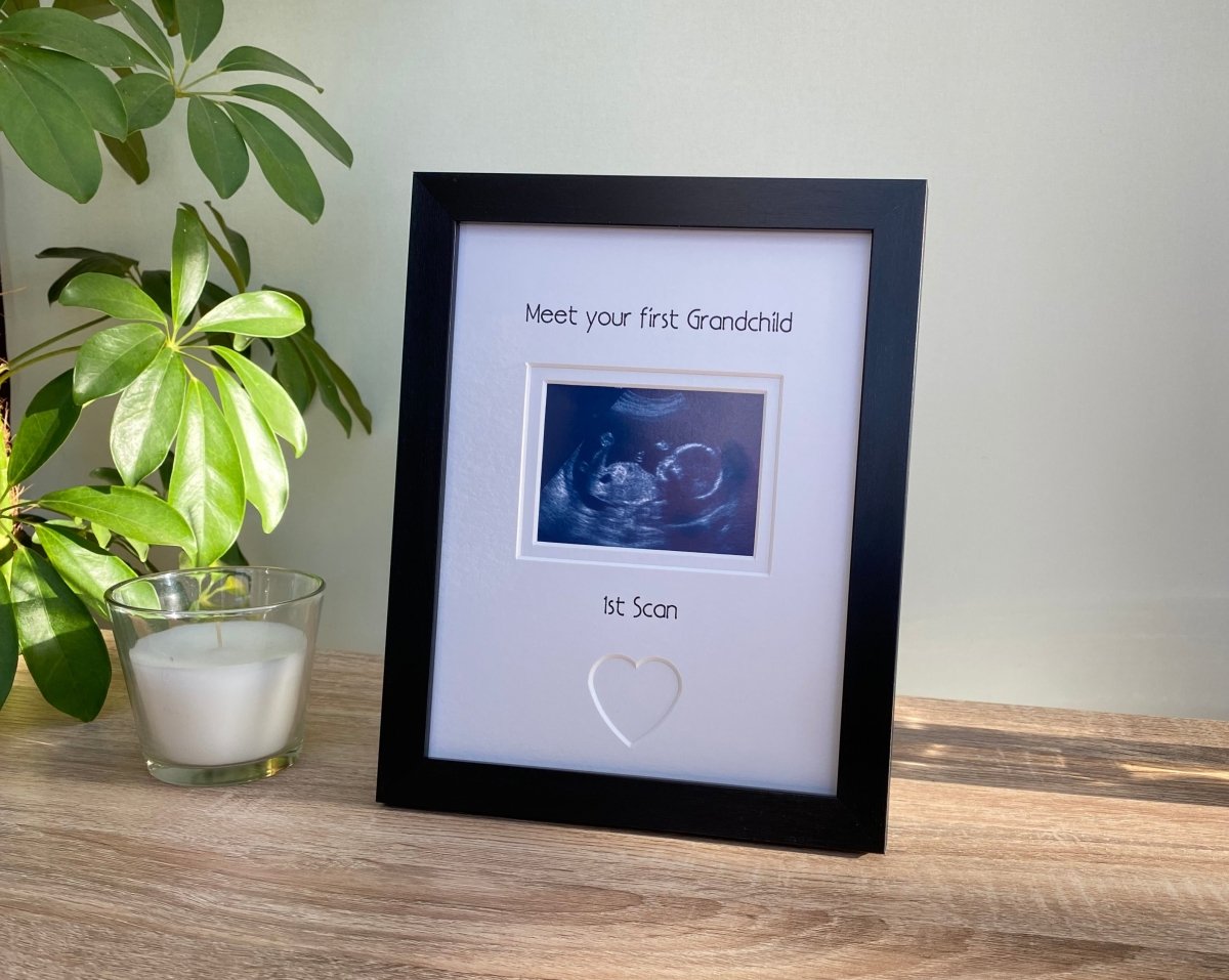 Baby Scan Reveal Picture Frame for Grandparents to Be - Azana Photo Frames