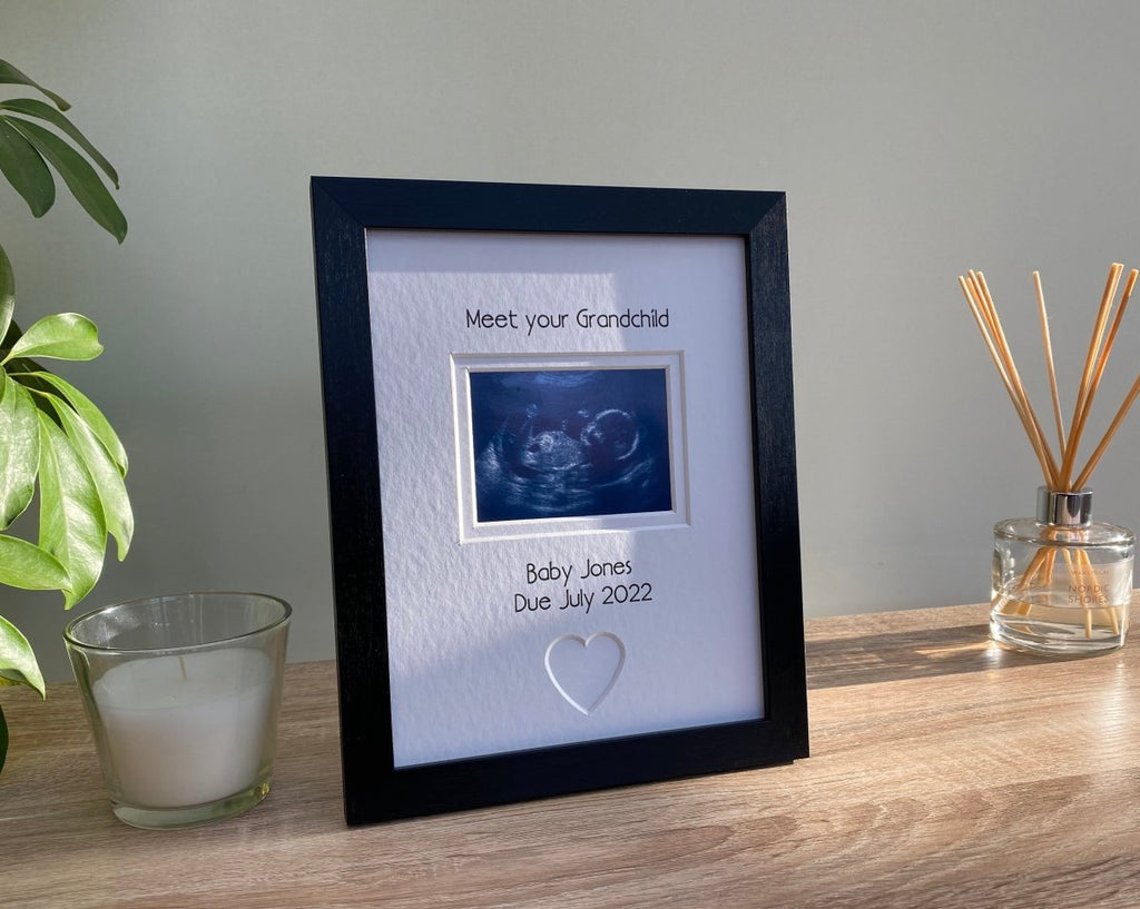 Baby Scan Reveal Picture Frame for Grandparents to Be - Azana Photo Frames
