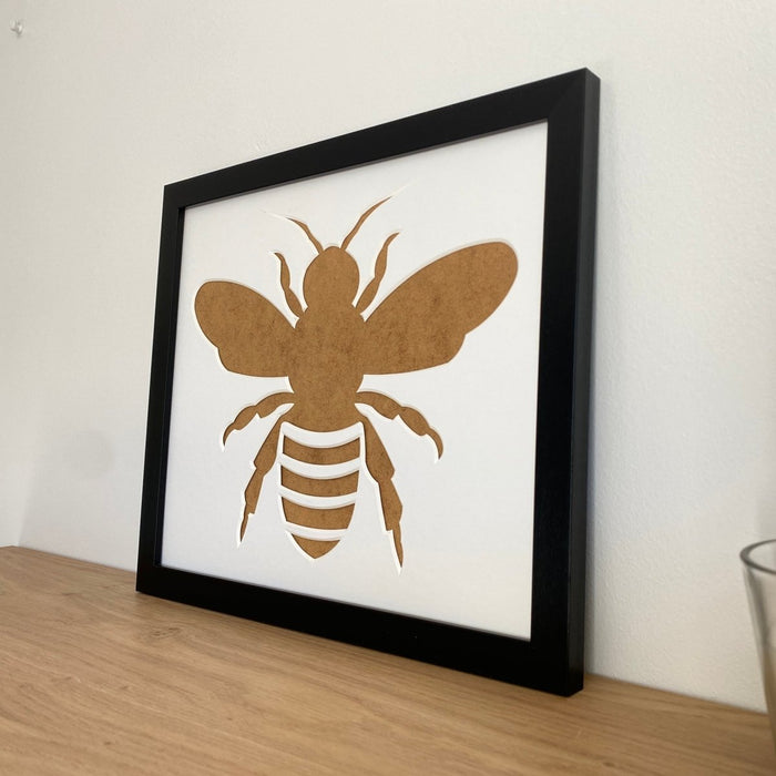Bee Silhouette Picture Frame, Black - Azana Photo Frames