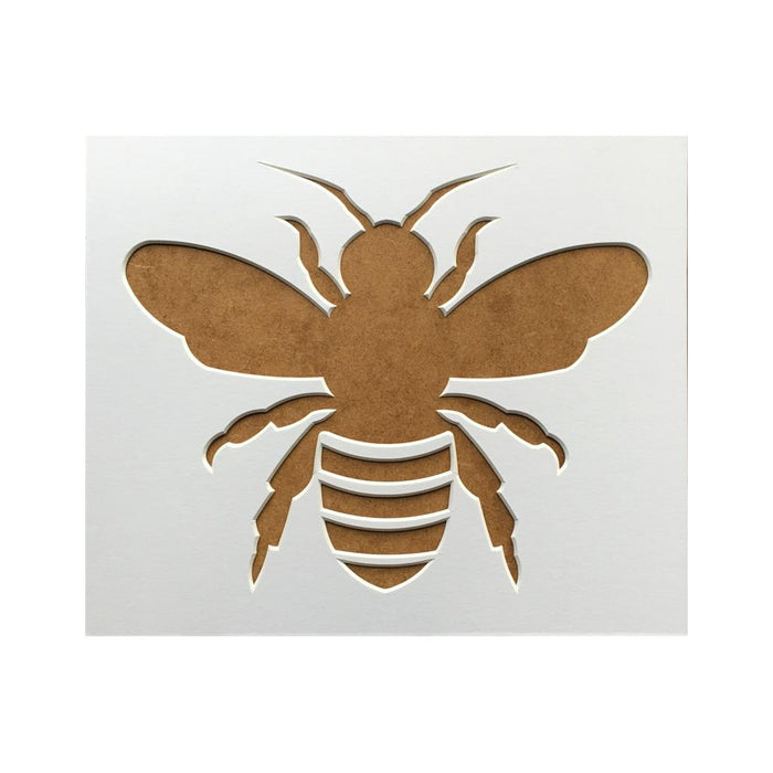 Bee Silhouette Picture Mount