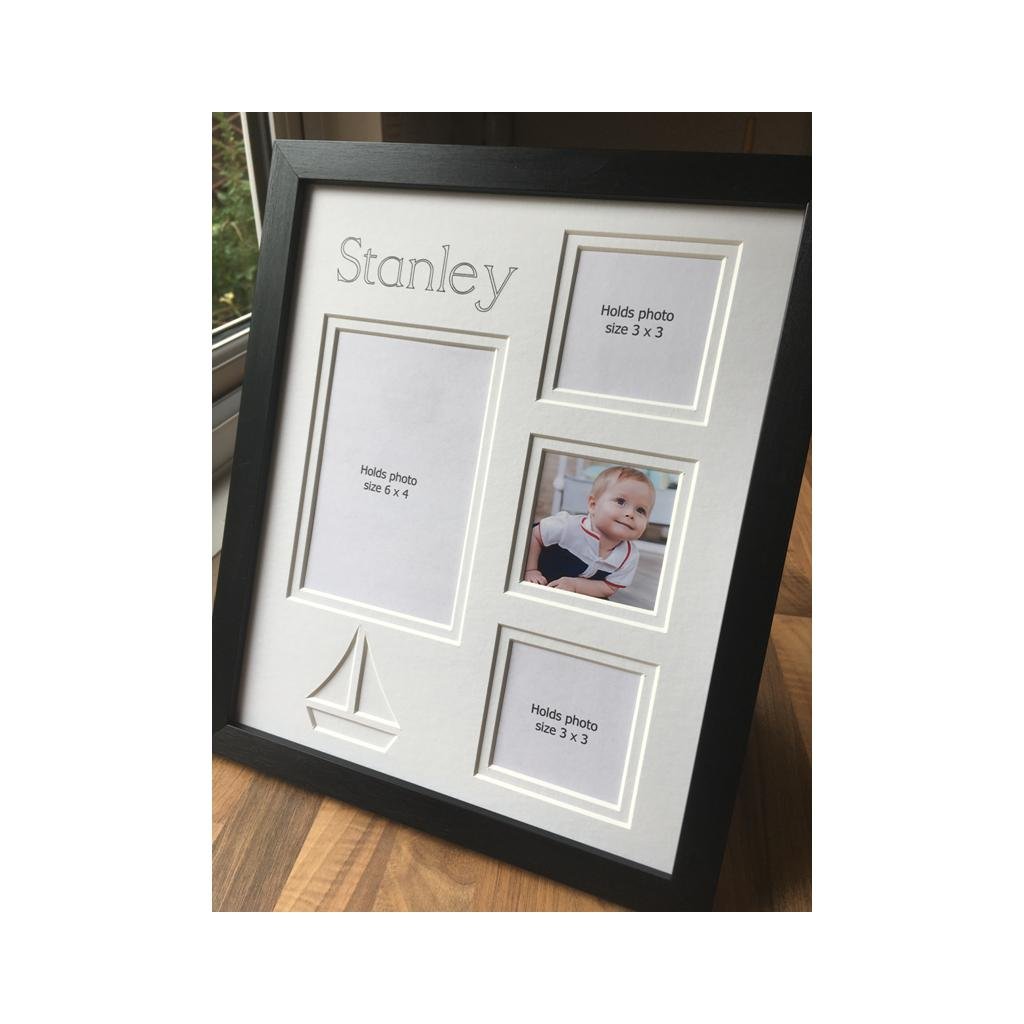 Sailboat Frame Themed Nursery for Boy