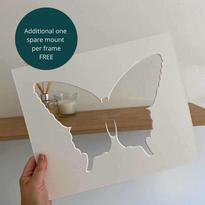 Butterfly Silhouette Picture Mount - Azana Photo Frames