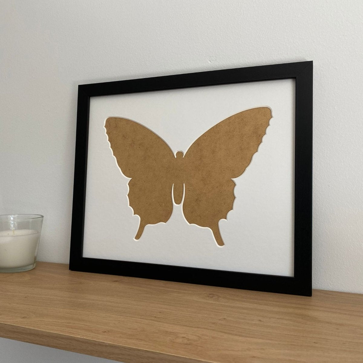 Butterfly Silhouette Picture Frame, Black - Azana Photo Frames