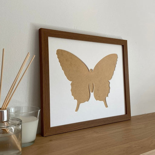 Dark brown framed, butterfly silhouette - Azana Photo Frames