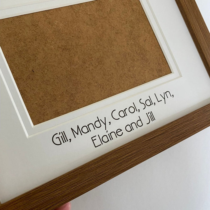 Personalised Cousins Picture Frame - Azana Photo Frames