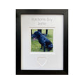 Custom Dog Photo Frame, Black - Azana photo Frames