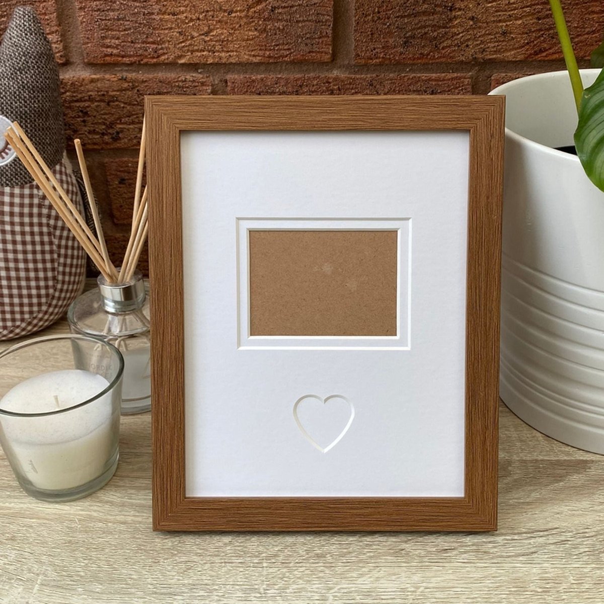 Custom First Scan Picture Frame, Dark Brown - Azana Photo Frames