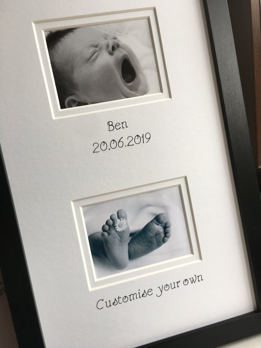 Custom Multipicture Frame, Black - Azana Photo Frames