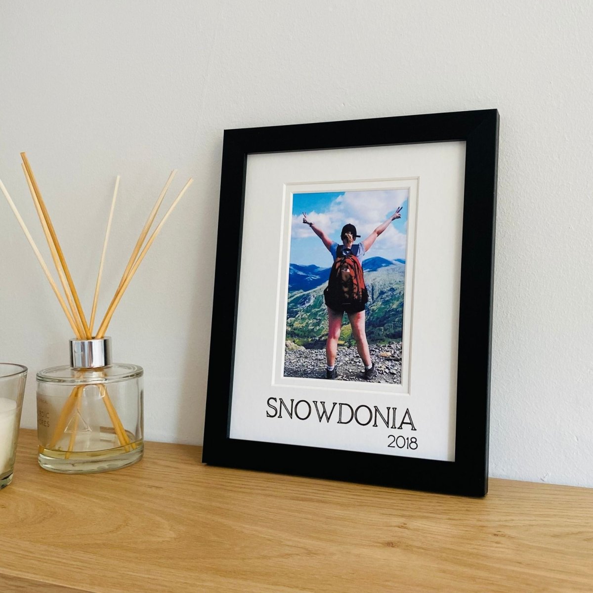 Custom Traveller Picture Frame, Black - Azana Photo Frames