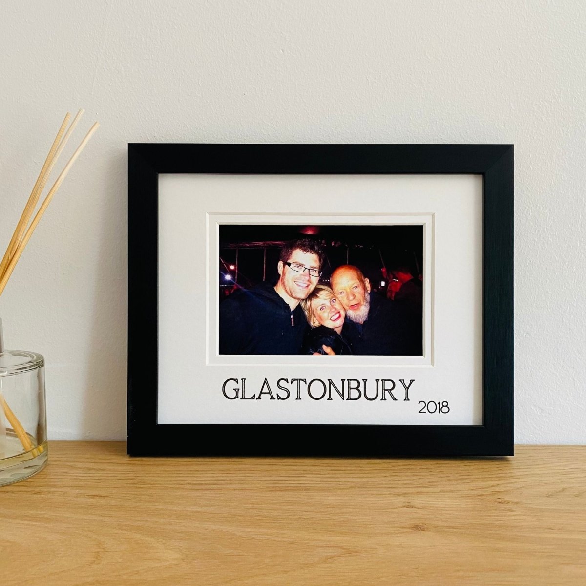 Adventure Photo Frame, Black