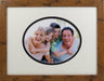 Family - oval shape photo frame 16 x 12