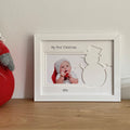 First Christmas Photo Frame Snowman - White - Azana Photo Frames
