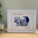 First love is her Daddy white photo frame