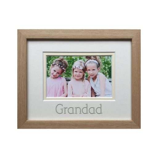 Grandad Photo Frame 9 x 7 Beech - Azana Photo Frames