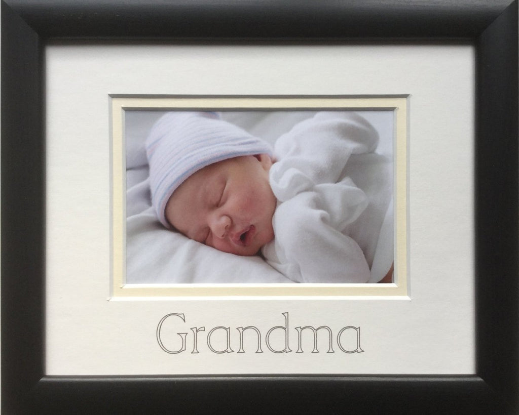 Grandma Photo Frame, Black