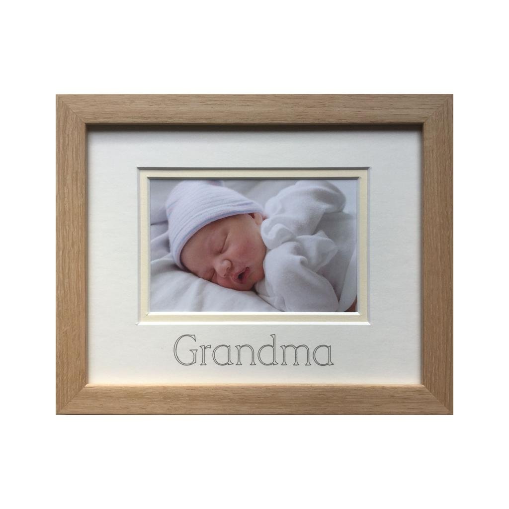 Grandma Picture Frame 9 x 7 Beech - Azana Photo Frames