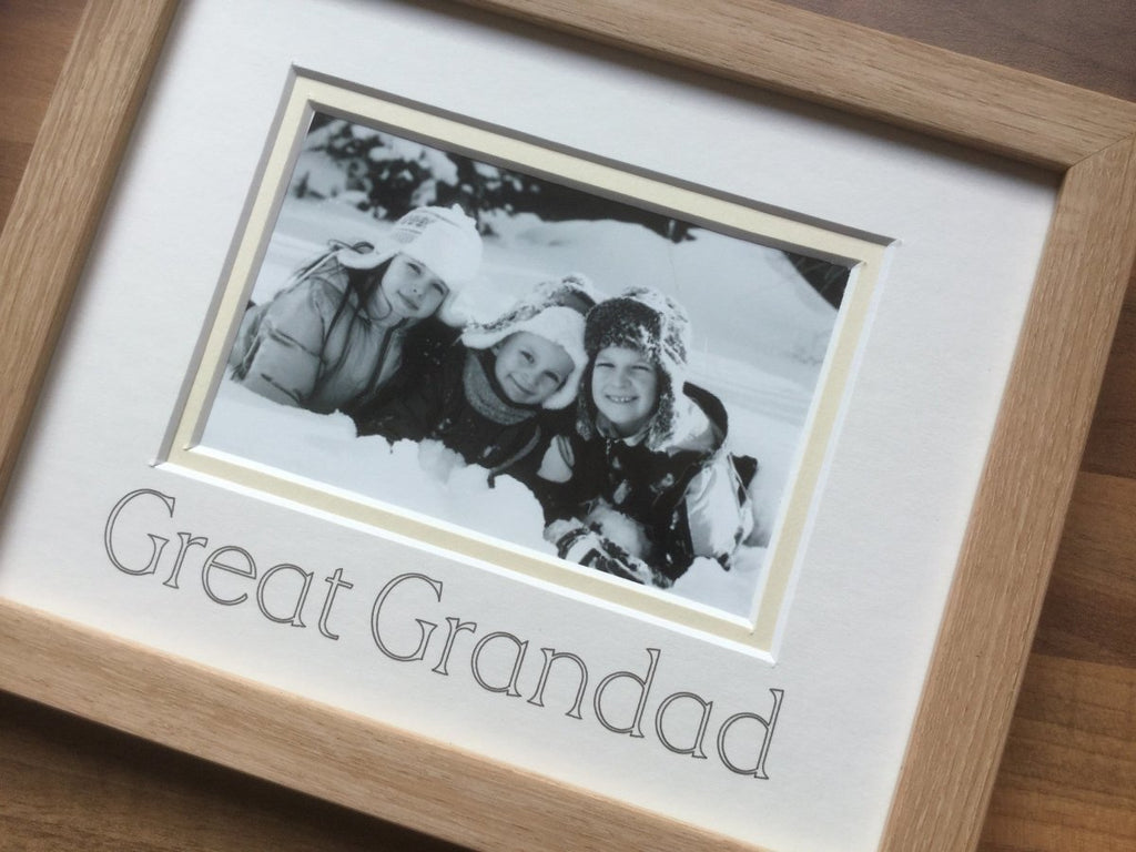 Great Grandfather Photograph Frame - Azana Photo Frames