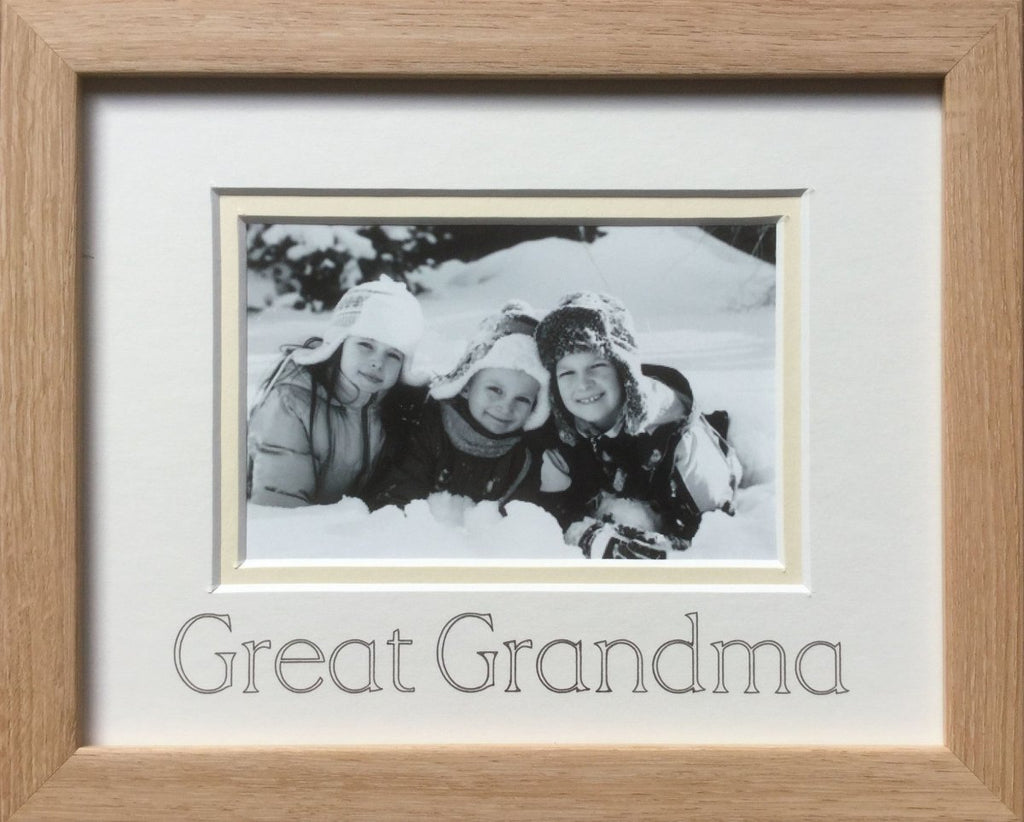 Great Grandma inscribed on a Picture frame - Azana Photo Frame