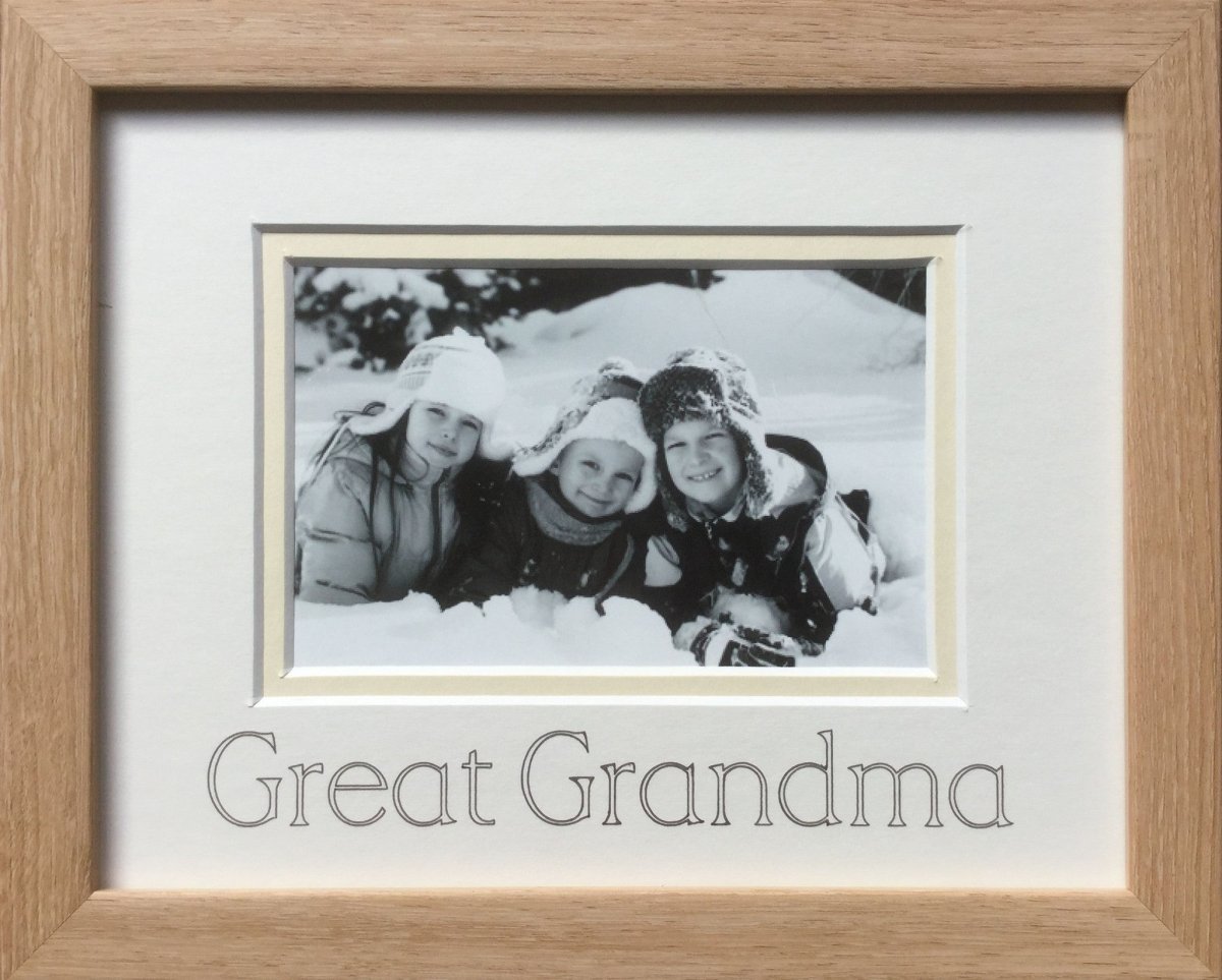 Great Grandma inscribed on a Picture frame - Azana Photo Frame