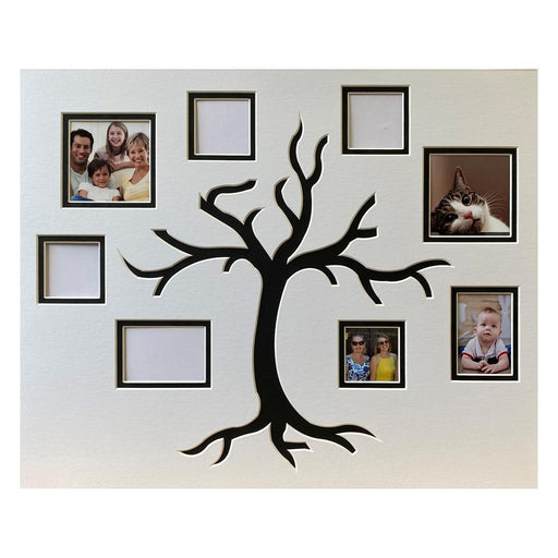 Large Family Tree Multipicture Collage Mount - Azana Photo Frames