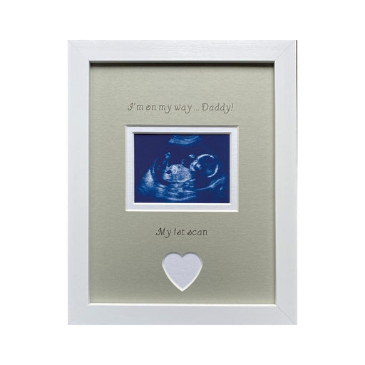 On My Way Daddy 1st Scan Pregnancy Photo Frame - Azana Photo Frames