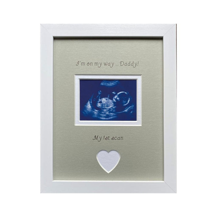 On My Way Daddy 1st Scan Pregnancy Photo Frame - Azana Photo Frames