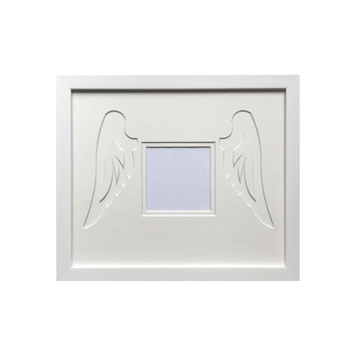 Custom Angel Wings white - 4x4 photo