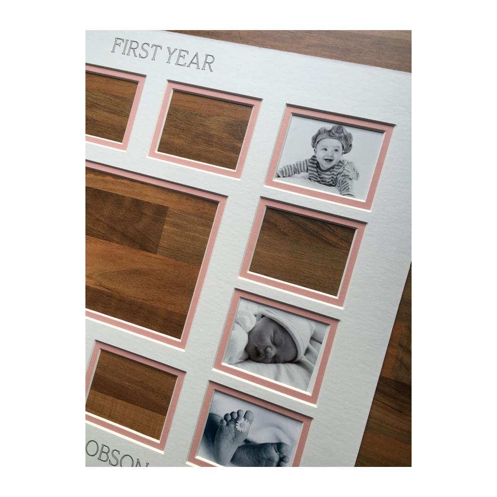 First Year 13 Apertures Mount Pink