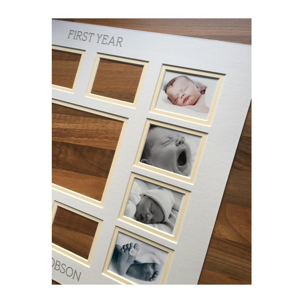 First Year 13 Apertures Mount Cream